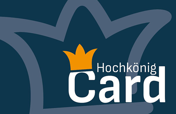 HochkönigCard mit vielen kostenlosen Angeboten und Vergünstigungen in unserer wunderbaren Region.